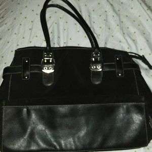 Black Nine West Tote Shoulder Bag